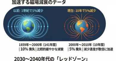 磁極移動：残された時間はどれほどあるのか？