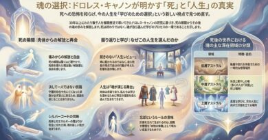 ドロレス・キャノンが導き出した死生観－死後の世界にある「3つの領域」と「魂の学び」